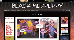 Desktop Screenshot of blackmudpuppy.com
