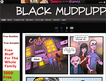 Tablet Screenshot of blackmudpuppy.com